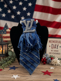 Frayed Edge Denim Tribute Tie