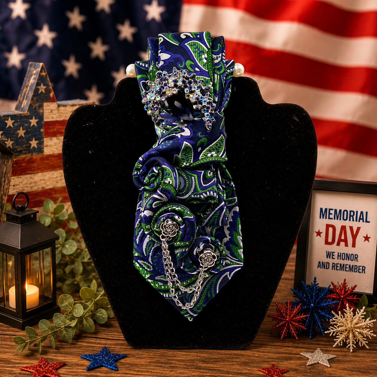 Elegant Paisley Statement Piece
