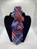 Royal Plaid Statement Necktie