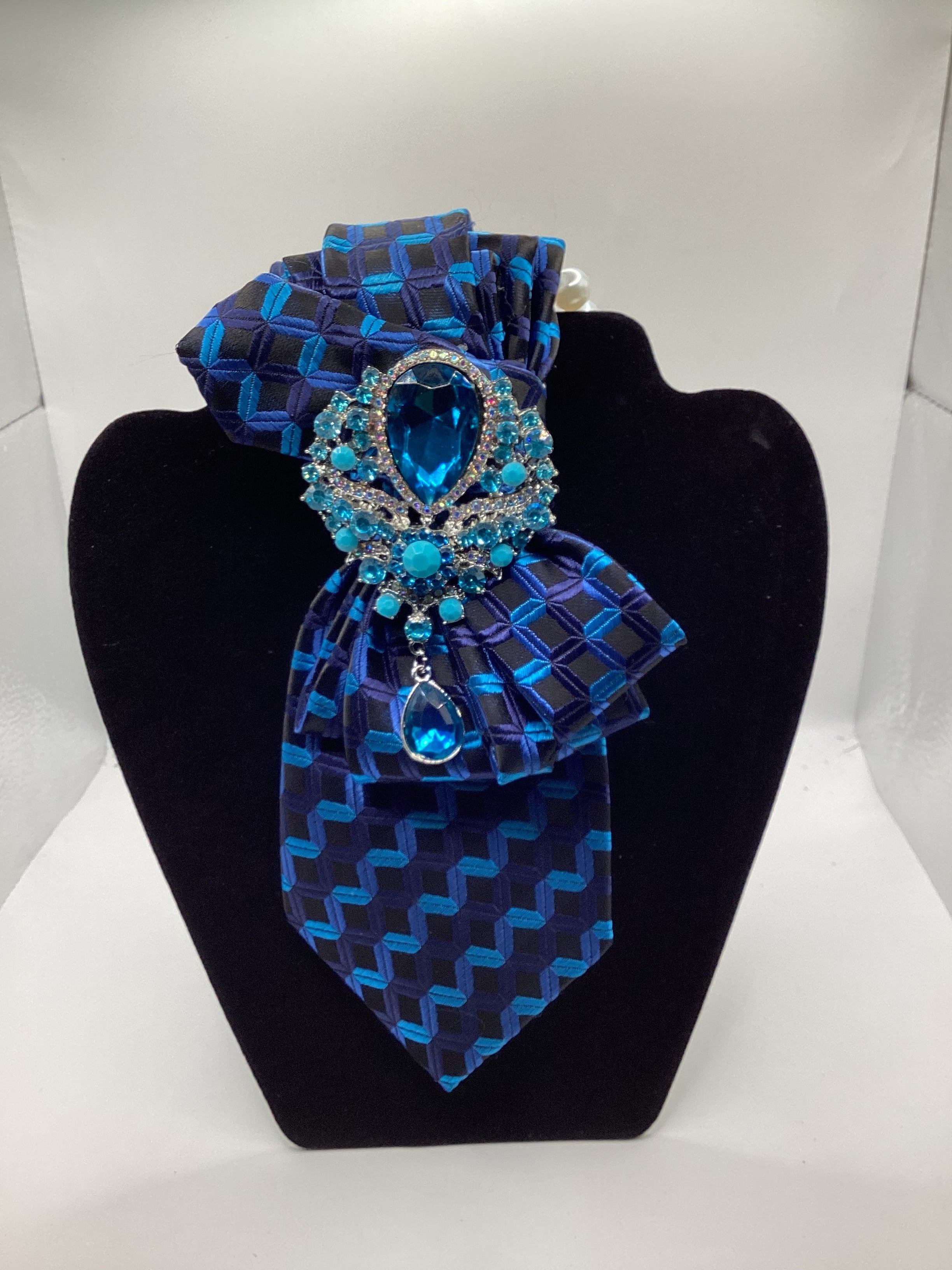 Midnight Aqua Prestige Tie