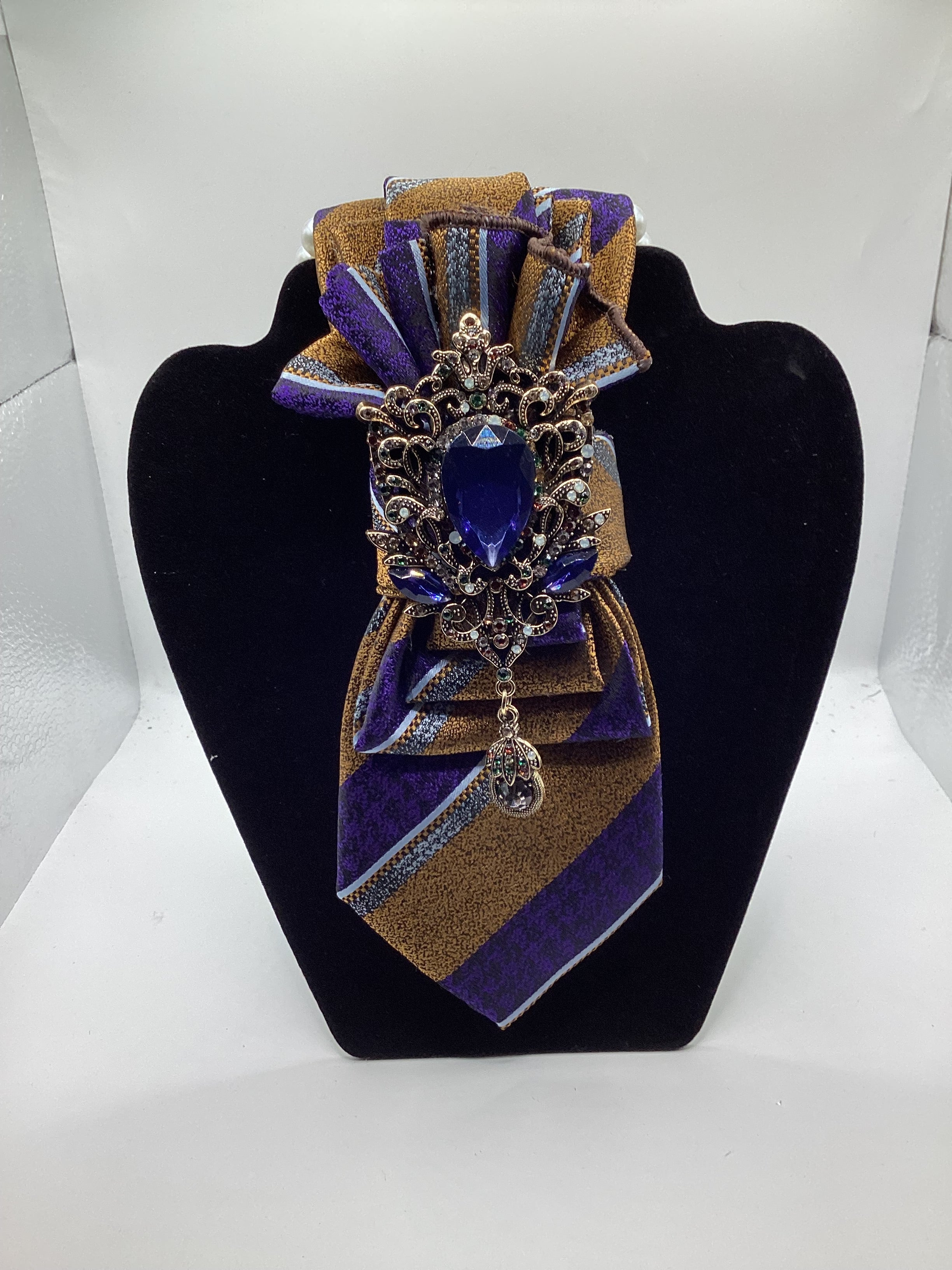 Imperial Indigo Elegance Statement Tie
