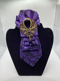 Purple Reign Glam Statement Tie