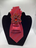 Ruby Radiance Luxe Tie