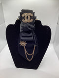 Onyx Elite Brooch Tie