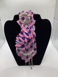 Blush Butterfly Pink and Purple Glam Tie