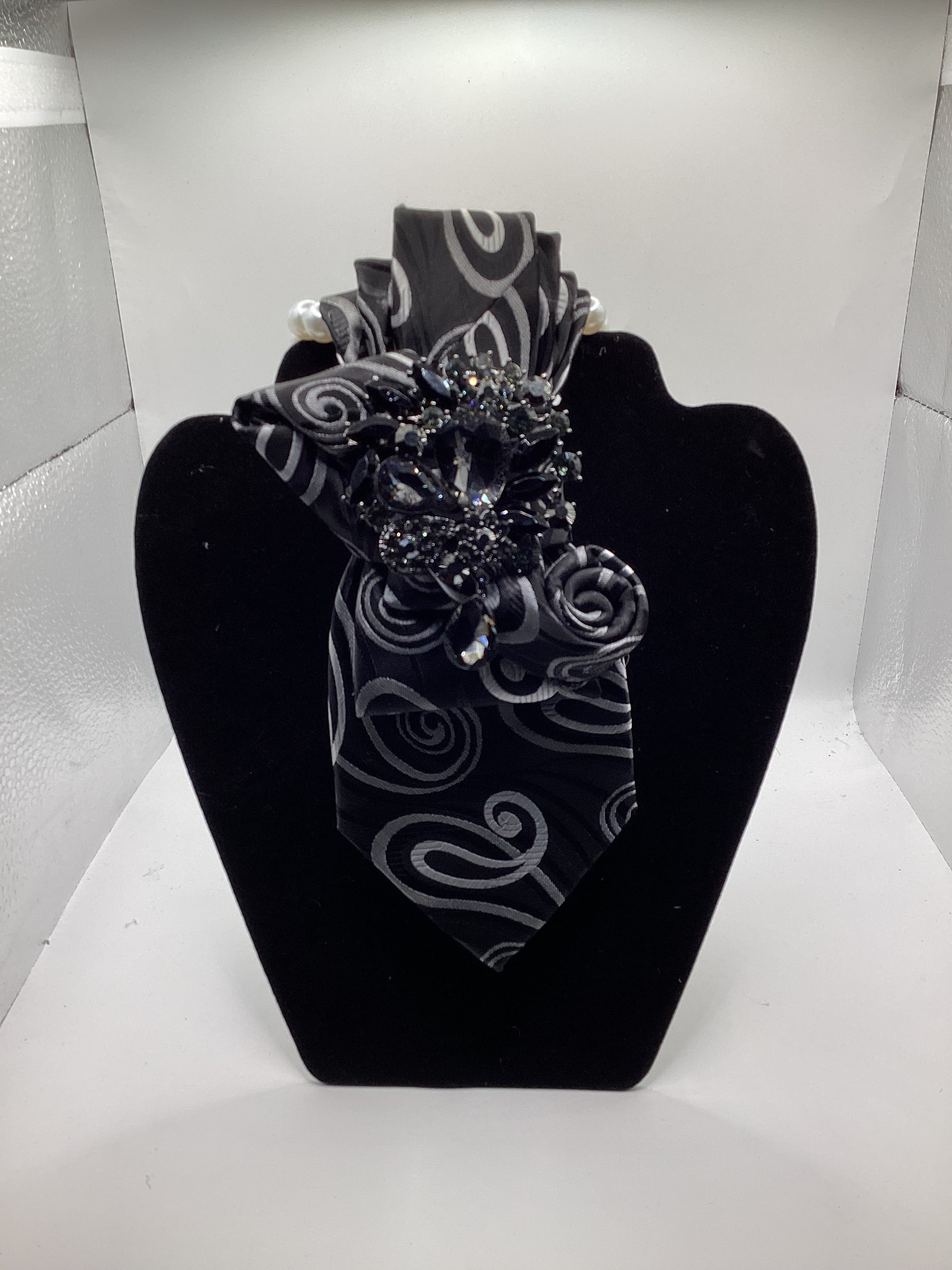 Classic Black Glam Tie