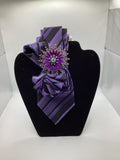 Amethyst Star Luxe Tie