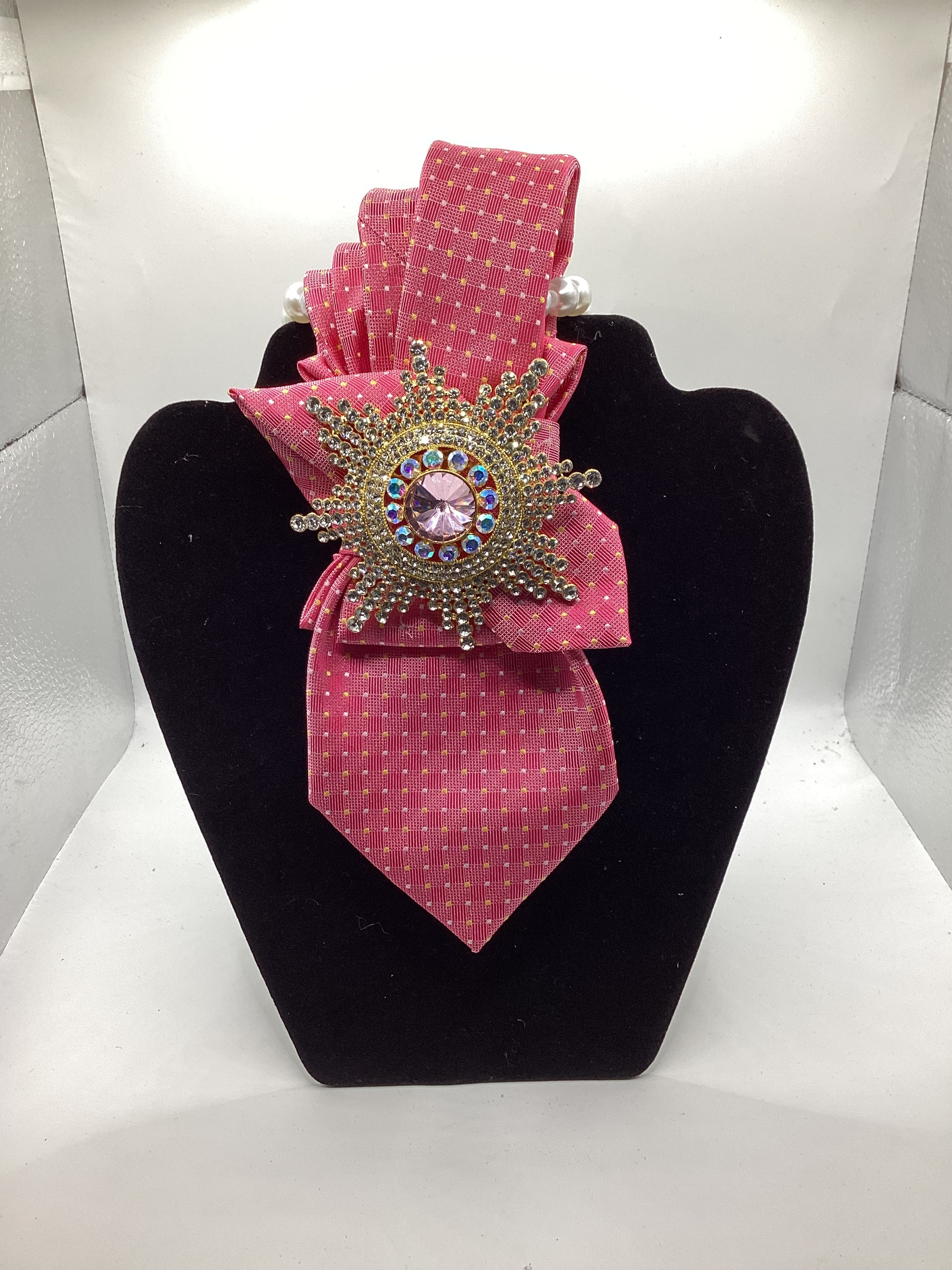 Pink Sparkle Luxe Tie