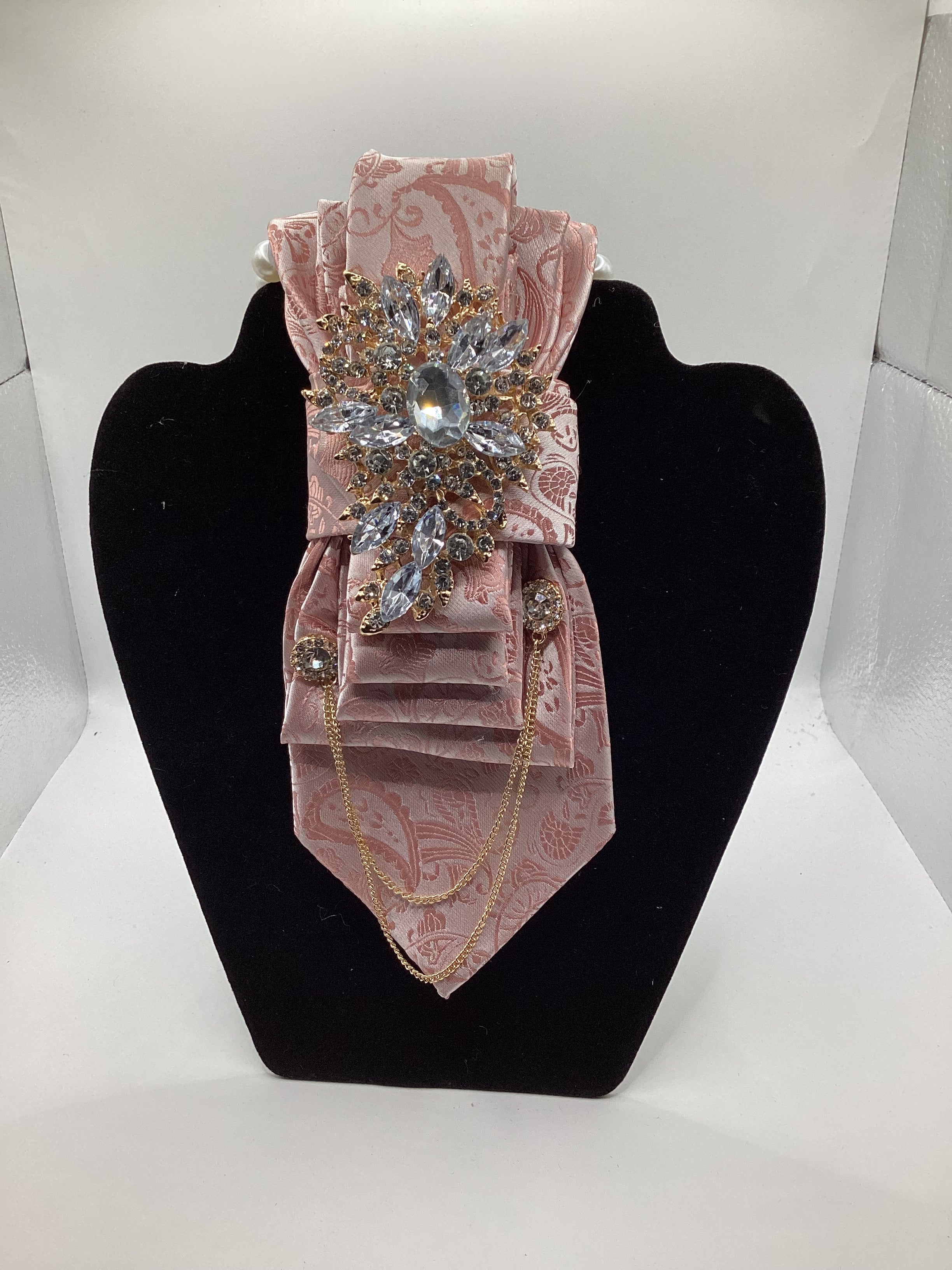 Feminine Luxe Crystal Tie