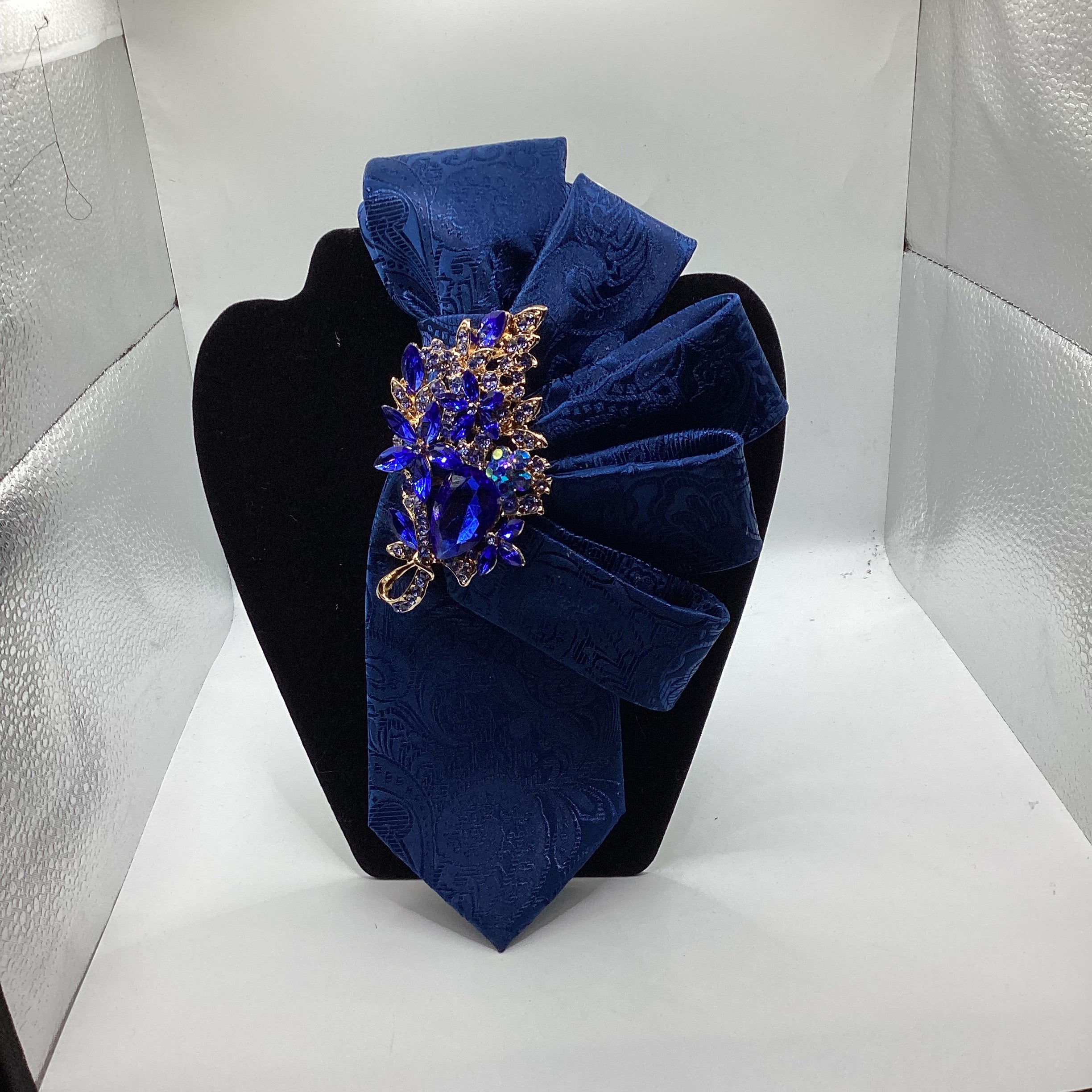 Enchanted Sapphire Tie