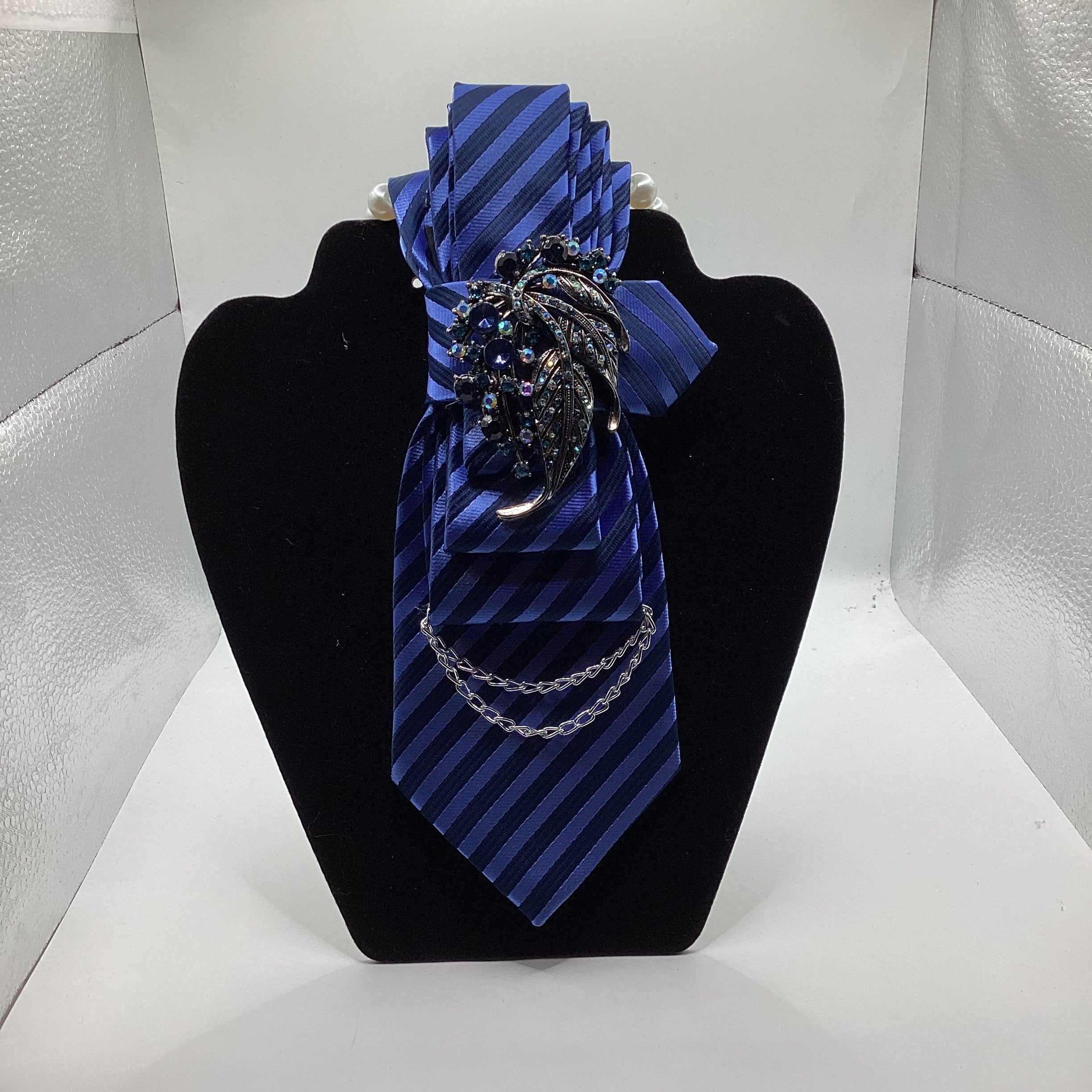 Blue Enchantment Statement Tie