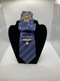 Blue Pearl Heirloom Statement Tie