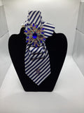 Sapphire Harbor Statement Tie
