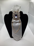 White Grace Luxe Statement Tie