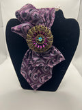 Plum Radiance Luxe Tie