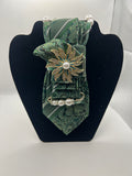 Green Garden Elegance Tie