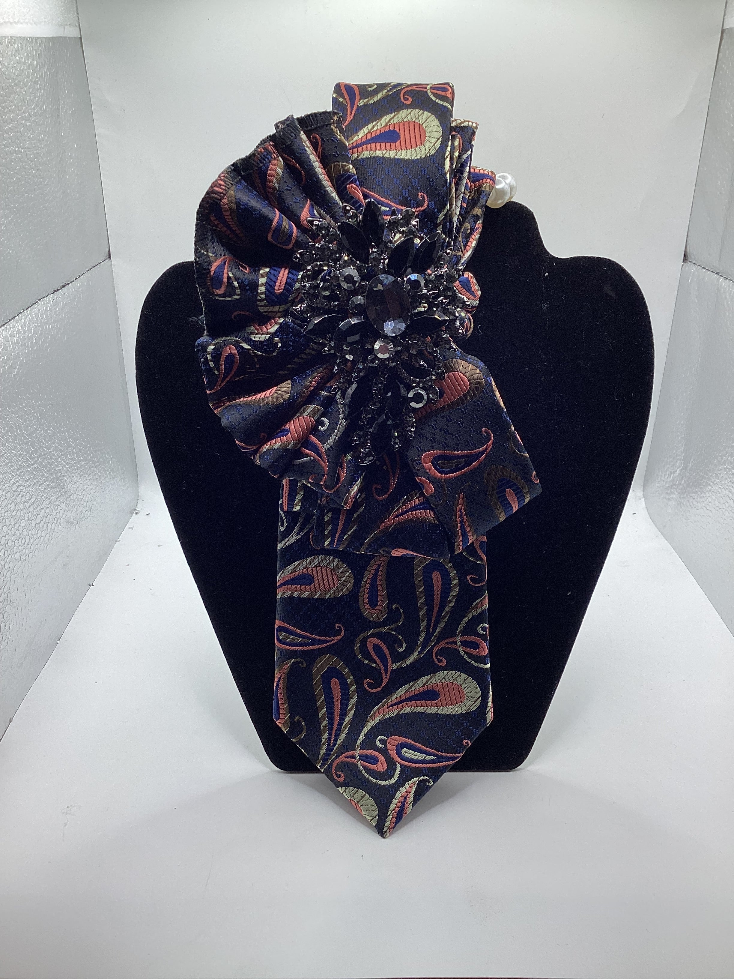 Twilight Elegance Paisley Tie