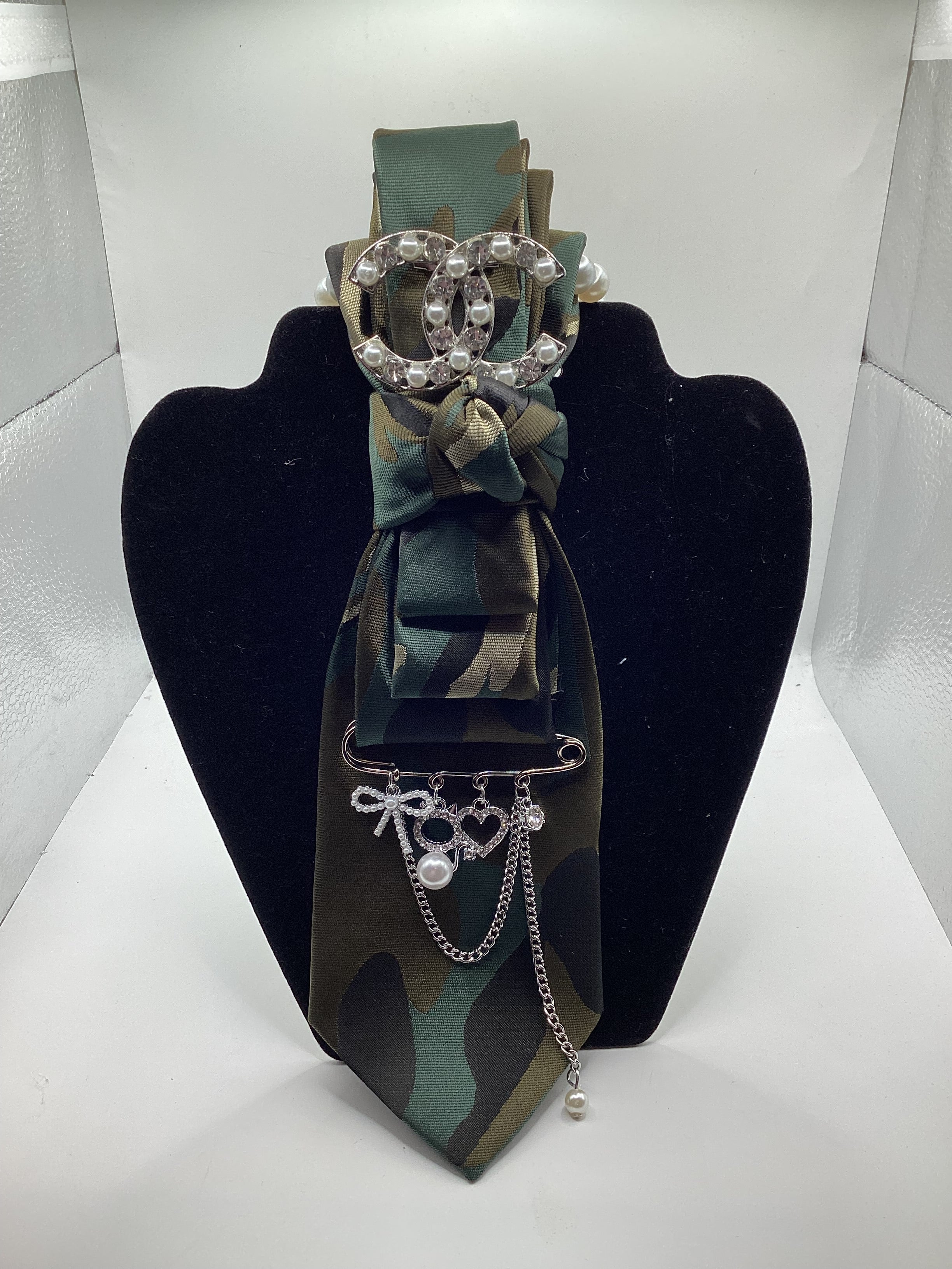Commanding Grace Camouflage Tie