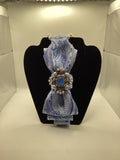 Sky Blue Paisley Statement Tie