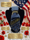 U.S. Army Denim Memorial Tie