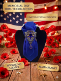Royal Blue Memorial Heirloom Tie