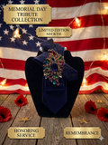 Deep Blue Crystal Statement Piece