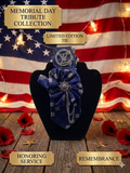 Midnight Monogram Tribute Statement Tie