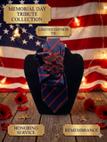 Patriot Prestige Statement Tie – Red, White & Blue Tribute Edition