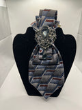 Midnight Sapphire Luxe Statement Tie